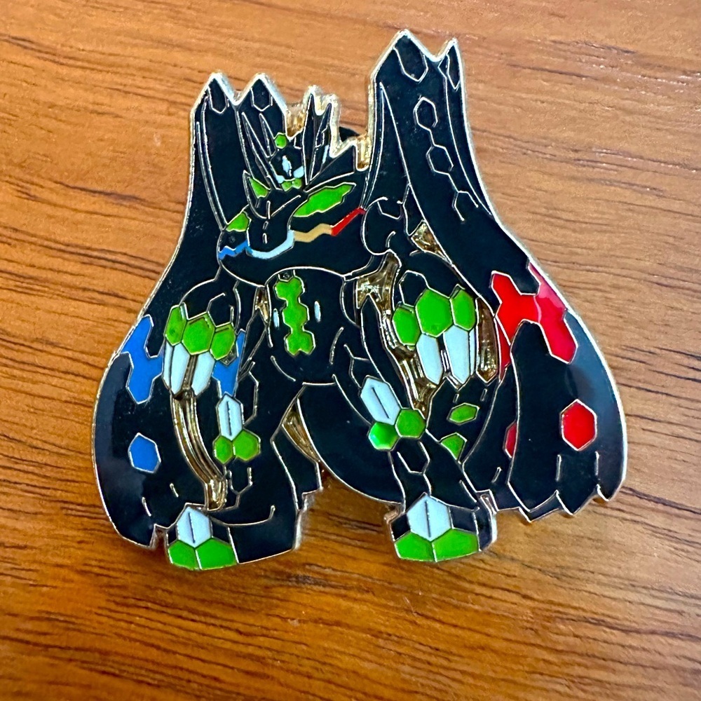 Pokmon Zygarde 2016 Complete Form Metal Enamel Pin Badge Official Licensed 10$